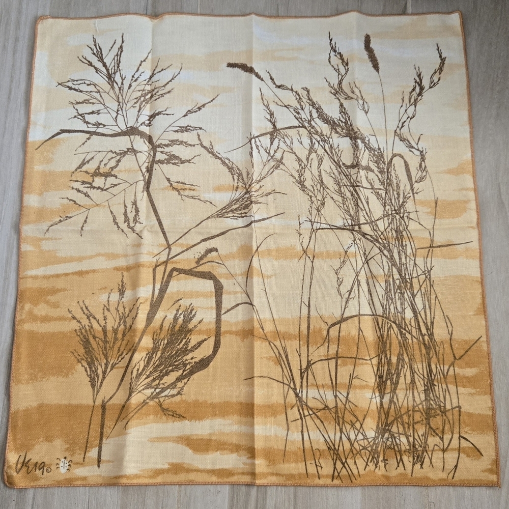 Vintage Vera Neumann Wheat Fall Napkins